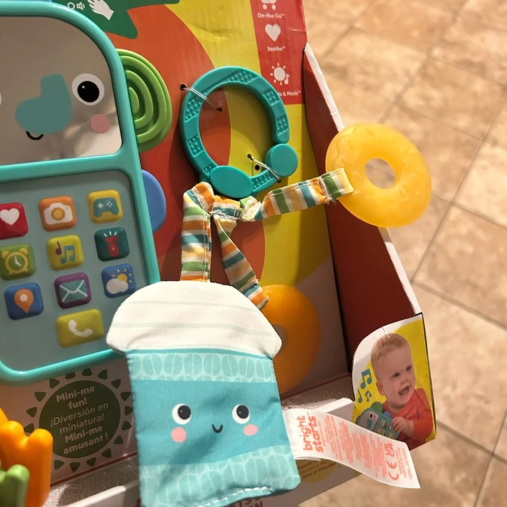 Bright Starts Morning Commute Learning Toy Set -‎ Blue and Orange